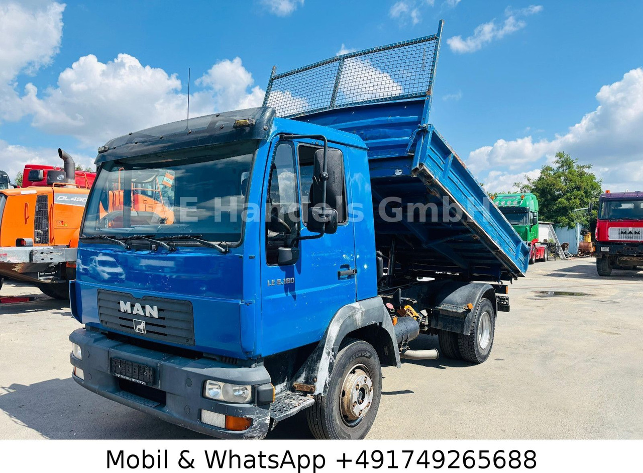 MAN LE 8.180 BB *Manual/Analog/MEILLER-4m³/TÜV-03.26 - Малотоннажный самосвал: фото 1 MAN LE 8.180 BB *Manual/Analog/MEILLER-4m³/TÜV-03.26 - Малотоннажный самосвал: фото 1