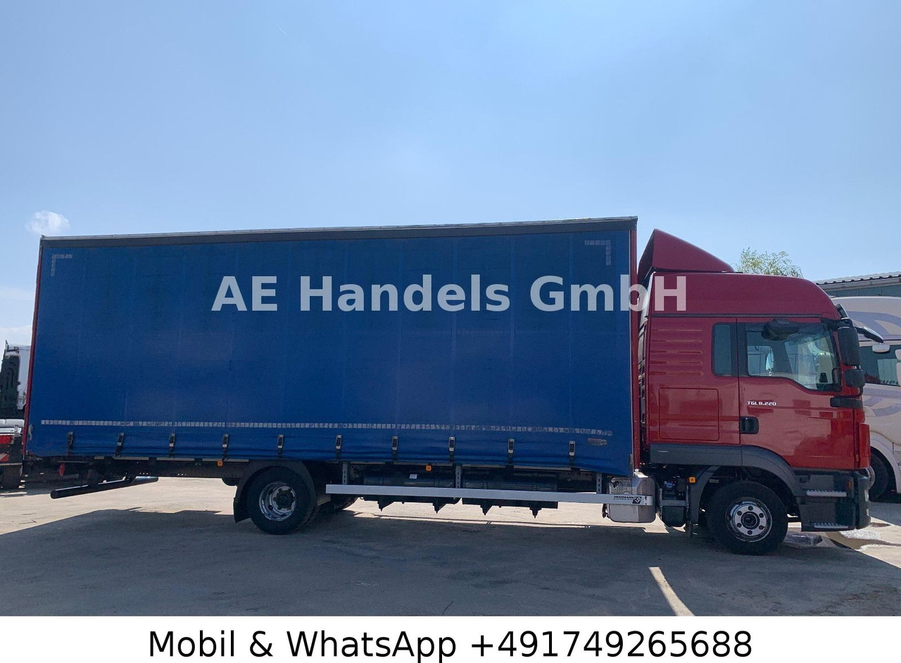 MAN TGL 8.220 L BL P+P *Tautliner/2xTank/AHK/LDW - Тентованный фургон: фото 2 MAN TGL 8.220 L BL P+P *Tautliner/2xTank/AHK/LDW - Тентованный фургон: фото 2