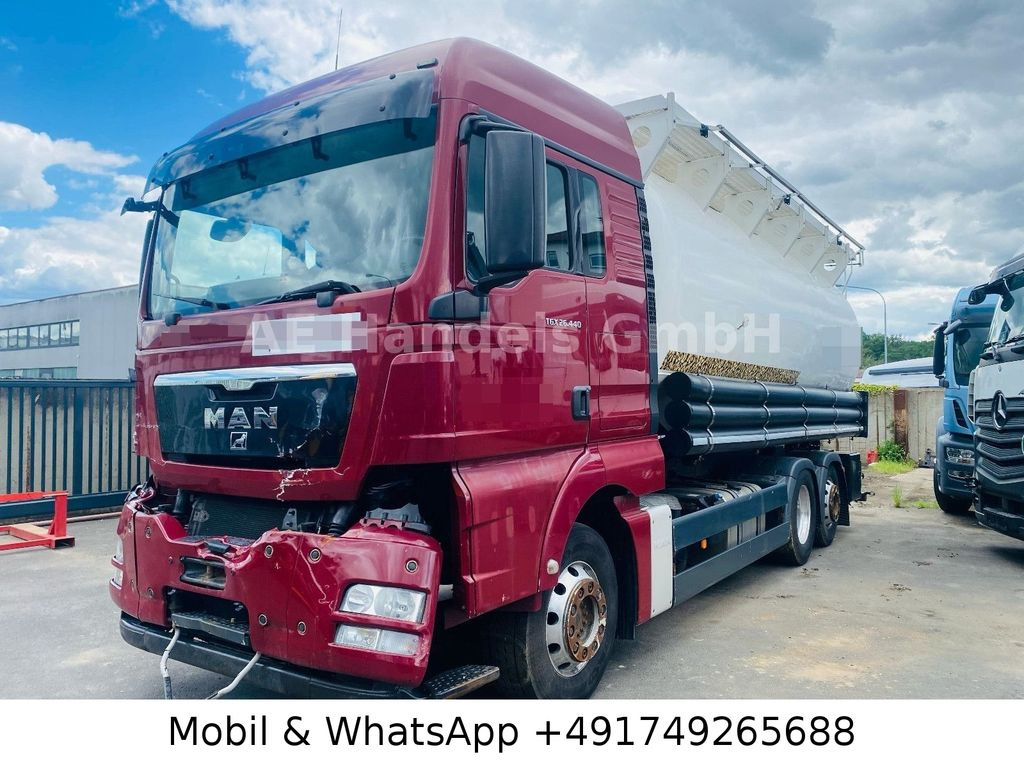 MAN TGS 26.440 XLX Linder&Fischer-28m³ Pellet-Silo - Грузовик-цистерна: фото 1 MAN TGS 26.440 XLX Linder&Fischer-28m³ Pellet-Silo - Грузовик-цистерна: фото 1