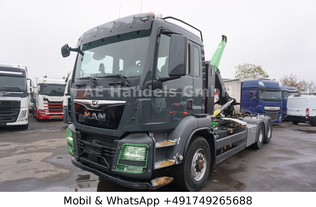 MAN TGS 26.500 XLX BL 6x4 H *Pritarder/Palfinger-T20 - Крюковой мультилифт, Автоманипулятор: фото 1 MAN TGS 26.500 XLX BL 6x4 H *Pritarder/Palfinger-T20 - Крюковой мультилифт, Автоманипулятор: фото 1