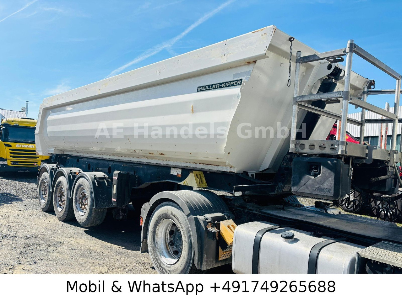 Meiller KISA 3 Stahl *24m³/1.Liftachse/Podest/Smartbord - Самосвальный полуприцеп: фото 1 Meiller KISA 3 Stahl *24m³/1.Liftachse/Podest/Smartbord - Самосвальный полуприцеп: фото 1