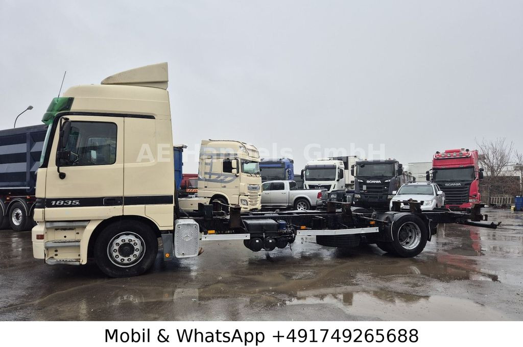 Mercedes-Benz Actros 1835 LL BDF *Analog/AHK/Klima/Tempomat - Грузовик-контейнеровоз/ Сменный кузов: фото 2 Mercedes-Benz Actros 1835 LL BDF *Analog/AHK/Klima/Tempomat - Грузовик-контейнеровоз/ Сменный кузов: фото 2