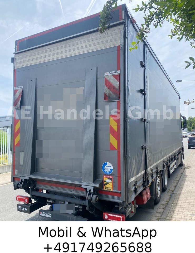 Mercedes-Benz Actros V 2540 L *Hubdach/Lenk+Lift/LBW-2,8m - Тентованный грузовик: фото 2 Mercedes-Benz Actros V 2540 L *Hubdach/Lenk+Lift/LBW-2,8m - Тентованный грузовик: фото 2