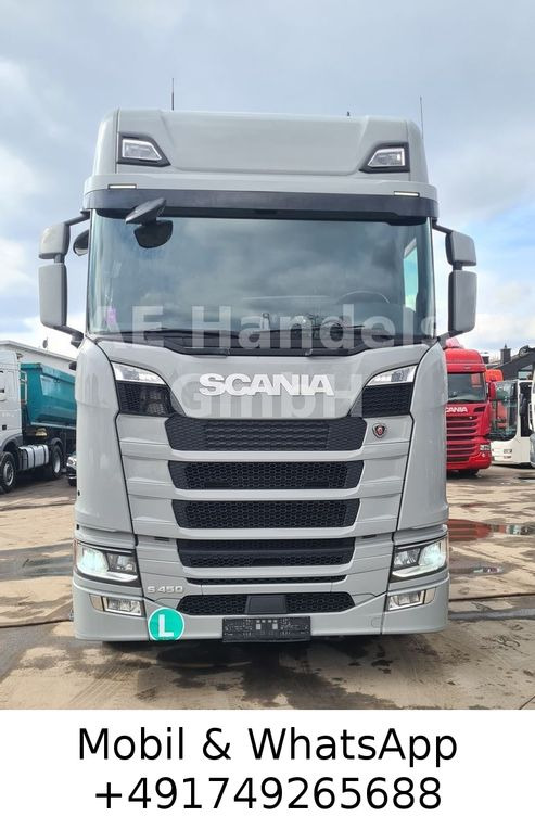 Грузовик-контейнеровоз/ Сменный кузов Scania S450 HighLine LL BDF *Retarder/Lenk+Lift/LBW/AHK: фото 7