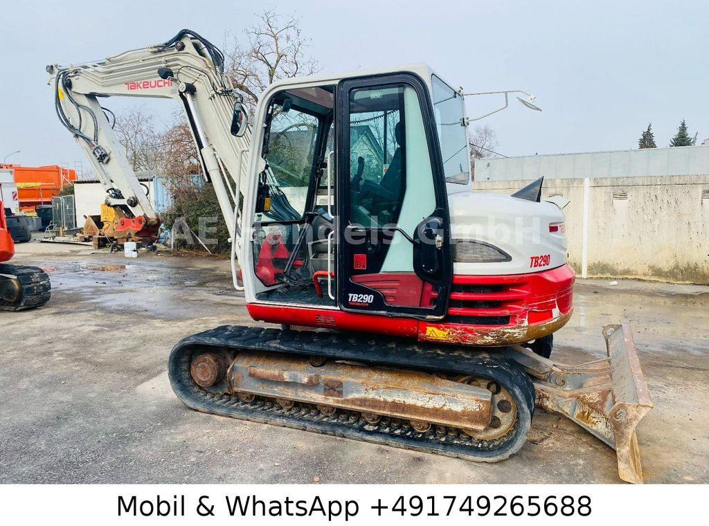 Takeuchi TB 290 *Schnellwechsler/8.500Std./Klima - Гусеничный экскаватор: фото 5 Takeuchi TB 290 *Schnellwechsler/8.500Std./Klima - Гусеничный экскаватор: фото 5