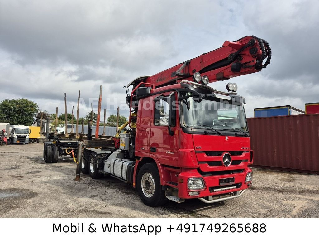 Mercedes-Benz Actros III 2660 L BL 6x4 *Retarder/AP/Palfinger - Тягач: фото 1 Mercedes-Benz Actros III 2660 L BL 6x4 *Retarder/AP/Palfinger - Тягач: фото 1