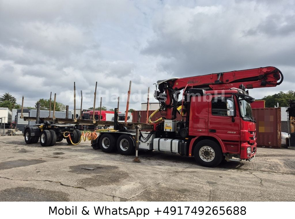 Mercedes-Benz Actros III 2660 L BL 6x4 *Retarder/AP/Palfinger - Тягач: фото 2 Mercedes-Benz Actros III 2660 L BL 6x4 *Retarder/AP/Palfinger - Тягач: фото 2