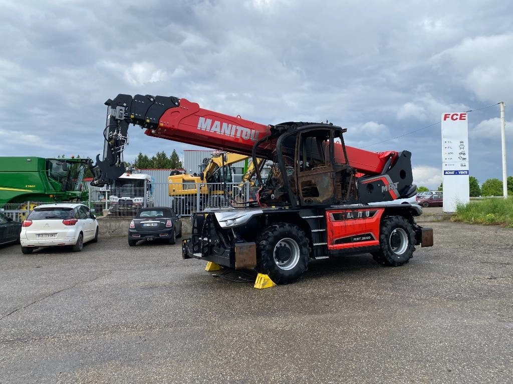 Manitou MRT 2660/360-160Y-ST5/S1 1er Main endommagé - Телескопический погрузчик: фото 2 Manitou MRT 2660/360-160Y-ST5/S1 1er Main endommagé - Телескопический погрузчик: фото 2