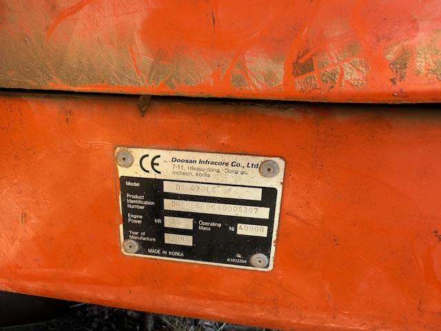 Doosan DX 420 LC - Гусеничный экскаватор: фото 4 Doosan DX 420 LC - Гусеничный экскаватор: фото 4