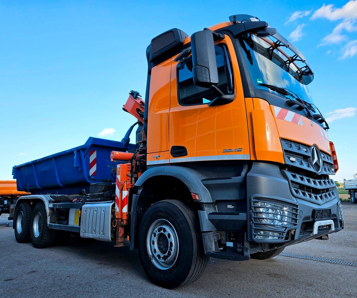 Mercedes-Benz AROCS 2645 6x4 Kran Atlas 240.2E A4 - Крюковой мультилифт, Автоманипулятор: фото 5 Mercedes-Benz AROCS 2645 6x4 Kran Atlas 240.2E A4 - Крюковой мультилифт, Автоманипулятор: фото 5