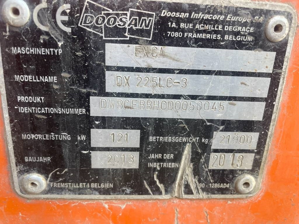 Гусеничный экскаватор Doosan EXCA: фото 12