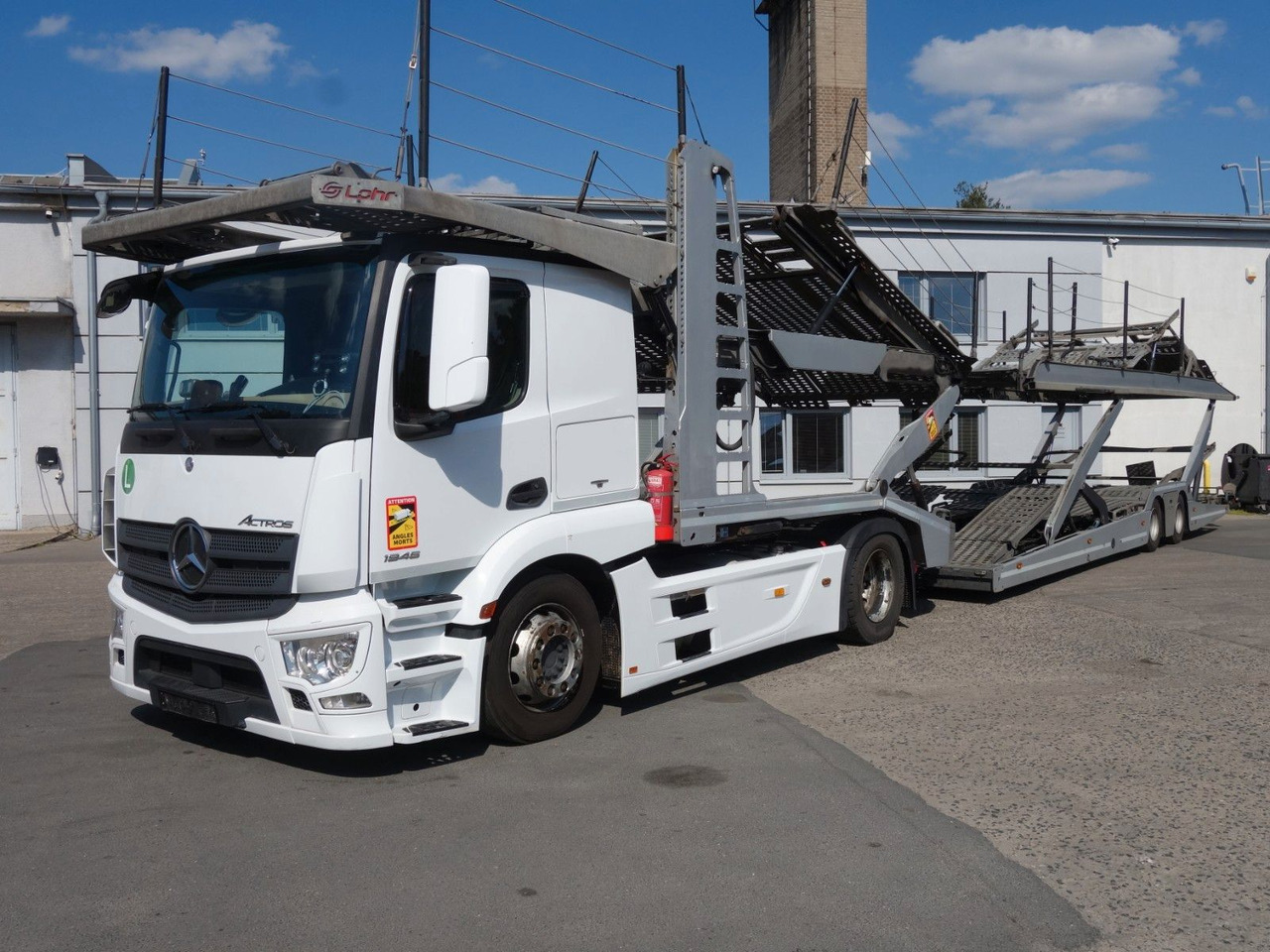 Mercedes-Benz Actros 1846 mit Euro LOHR, VDI Certificate - Автовоз: фото 1 Mercedes-Benz Actros 1846 mit Euro LOHR, VDI Certificate - Автовоз: фото 1