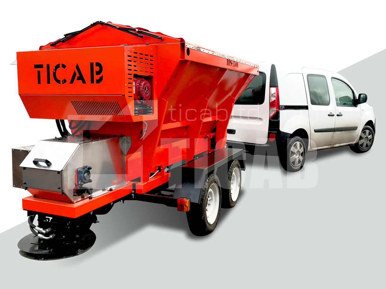 TICAB New Salt and Sand Spreader, Hopper spreader,Manufacturer, 1,5m³ - Снегоуборочная машина: фото 3 TICAB New Salt and Sand Spreader, Hopper spreader,Manufacturer, 1,5m³ - Снегоуборочная машина: фото 3