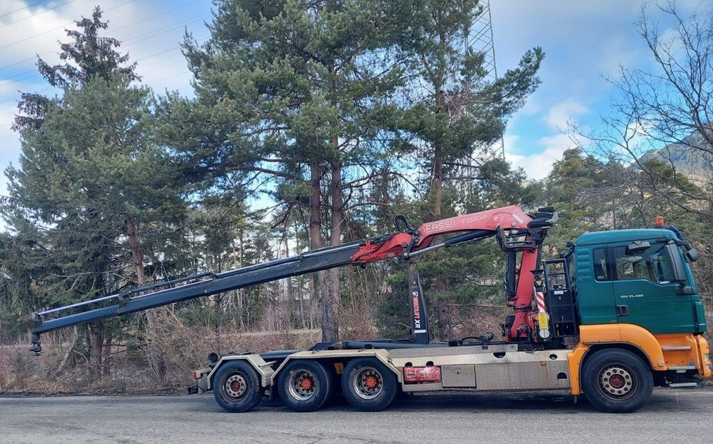 MAN TGS 35.480 8x4, E5, Fassi F235CXP Kran+Abroll - Автоманипулятор, Крюковой мультилифт: фото 3 MAN TGS 35.480 8x4, E5, Fassi F235CXP Kran+Abroll - Автоманипулятор, Крюковой мультилифт: фото 3