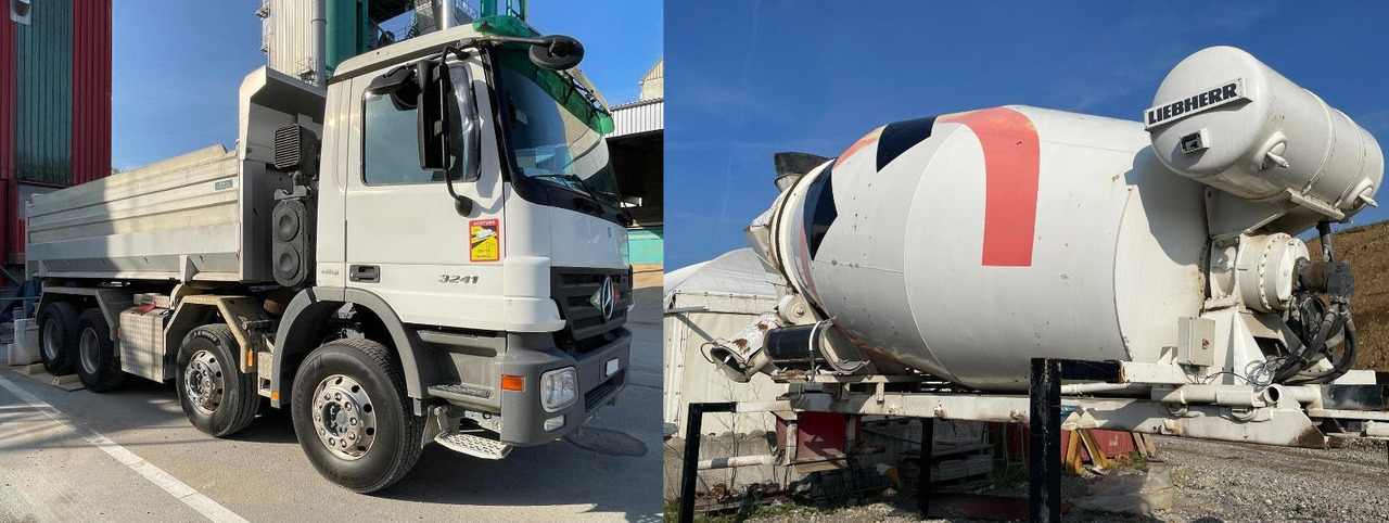 Mercedes-Benz Actros 3241 8x4,E5,Wechselsystem Mischer/Kipper - Автобетоносмеситель: фото 1 Mercedes-Benz Actros 3241 8x4,E5,Wechselsystem Mischer/Kipper - Автобетоносмеситель: фото 1