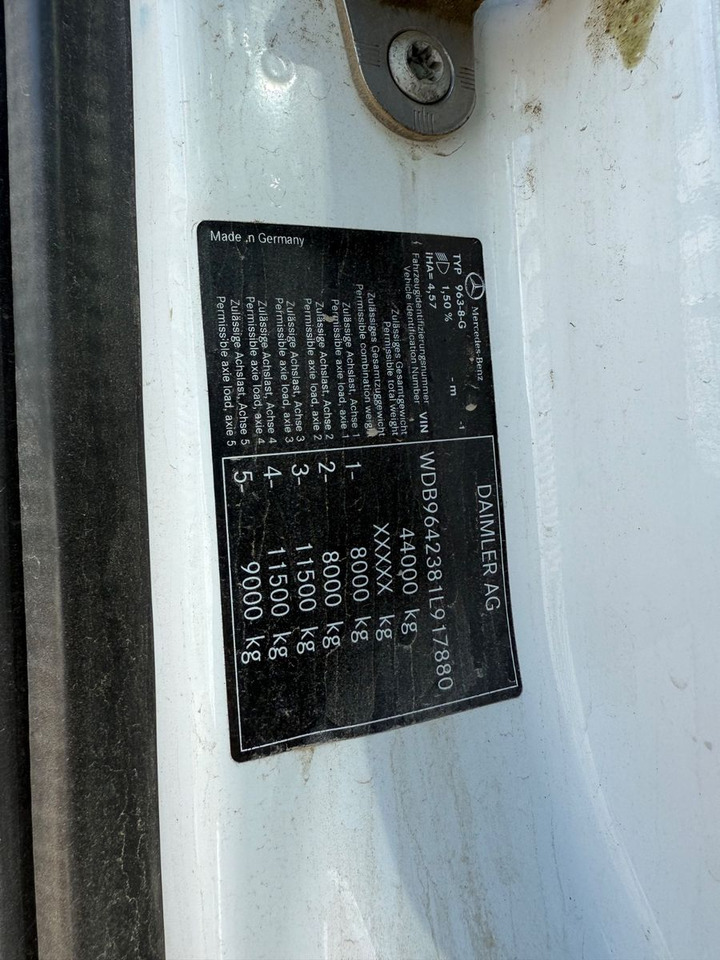 Самосвал Mercedes-Benz Arocs 4451 10x4, E6, Swiss Kipper, Dumper: фото 18