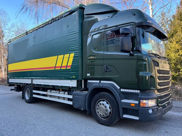 Scania R440 4x2, Euro 6, Ladebordwand, Retarder - Тентованный грузовик: фото 1 Scania R440 4x2, Euro 6, Ladebordwand, Retarder - Тентованный грузовик: фото 1