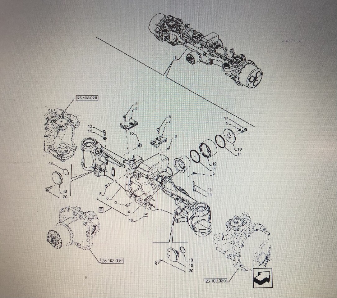 CASE OPTUM 270 PRZEDNIA OŚ-POCHWA MOSTU/CZĘŚĆ 47489534/CASE OPTUM 270/300 - Ось и запчасти для Сельскохозяйственной техники: фото 1 CASE OPTUM 270 PRZEDNIA OŚ-POCHWA MOSTU/CZĘŚĆ 47489534/CASE OPTUM 270/300 - Ось и запчасти для Сельскохозяйственной техники: фото 1