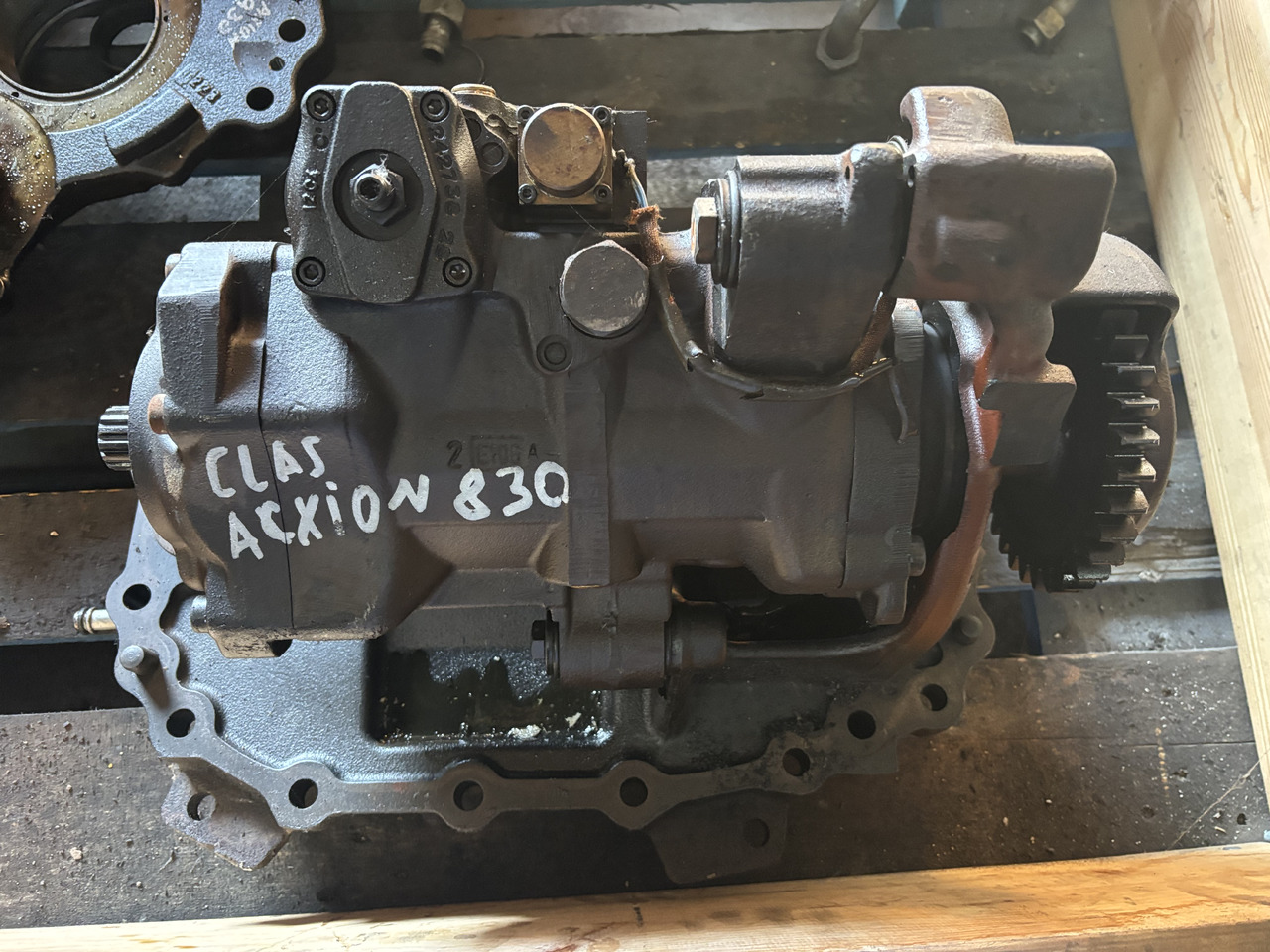 Claas AXION 830 CMATIC Pompa Jazdy Autopower REXROTH A40CTI045 10ML06Z600SAE00-S - Трансмиссия для Сельскохозяйственной техники: фото 1 Claas AXION 830 CMATIC Pompa Jazdy Autopower REXROTH A40CTI045 10ML06Z600SAE00-S - Трансмиссия для Сельскохозяйственной техники: фото 1