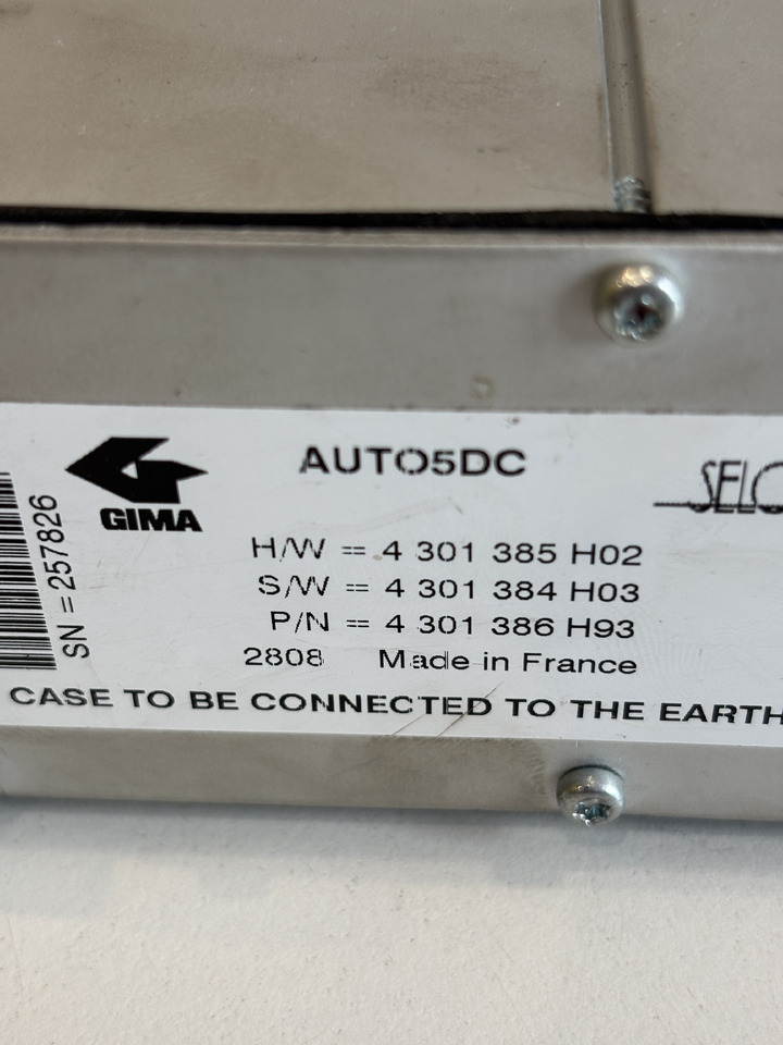 Claas Axion Arion C-MATIC - moduł sterownik ECU Auto5DC 4301385H02 - Блок управления для Сельскохозяйственной техники: фото 1 Claas Axion Arion C-MATIC - moduł sterownik ECU Auto5DC 4301385H02 - Блок управления для Сельскохозяйственной техники: фото 1