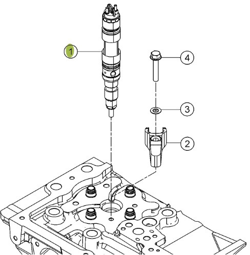 Claas Jaguar - silnik MAN D4276 - wtryskiwacz 0019860750 - Распределитель впрыска для Сельскохозяйственной техники: фото 1 Claas Jaguar - silnik MAN D4276 - wtryskiwacz 0019860750 - Распределитель впрыска для Сельскохозяйственной техники: фото 1