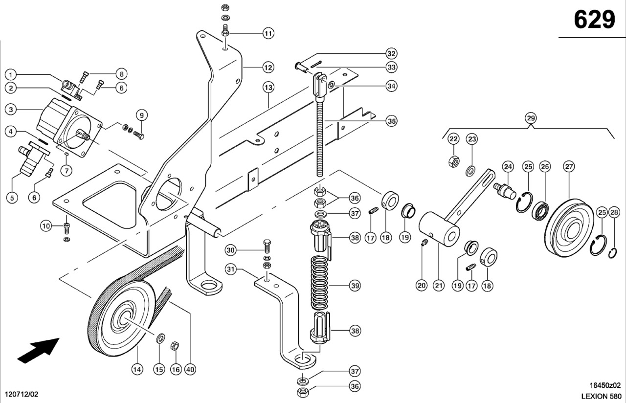 Claas Lexion 580 POMPA ZĘBATA 0006837010 (Napęd pompy hydraulicznej) - Гидравлический насос для Сельскохозяйственной техники: фото 1 Claas Lexion 580 POMPA ZĘBATA 0006837010 (Napęd pompy hydraulicznej) - Гидравлический насос для Сельскохозяйственной техники: фото 1