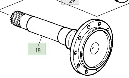 John Deere 6810 6910 Piasta Wrzeciono R105836 R154549 R156481 35 i 46 Z - Ось и запчасти для Сельскохозяйственной техники: фото 1 John Deere 6810 6910 Piasta Wrzeciono R105836 R154549 R156481 35 i 46 Z - Ось и запчасти для Сельскохозяйственной техники: фото 1