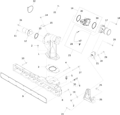 John Deere 9470RX - Kanał powietrza R534309 (Silnik) - Система впуска для Тракторов: фото 1 John Deere 9470RX - Kanał powietrza R534309 (Silnik) - Система впуска для Тракторов: фото 1