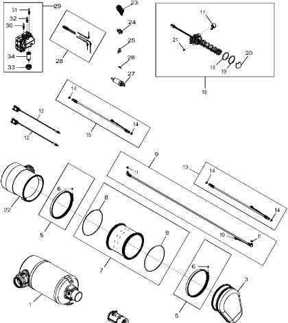 John Deere 9470RX - Przewód DEF (roztwór mocznika dodawany do spalin) RE572096 (Silnik) - Глушитель/ Выхлопная система для Тракторов: фото 1 John Deere 9470RX - Przewód DEF (roztwór mocznika dodawany do spalin) RE572096 (Silnik) - Глушитель/ Выхлопная система для Тракторов: фото 1