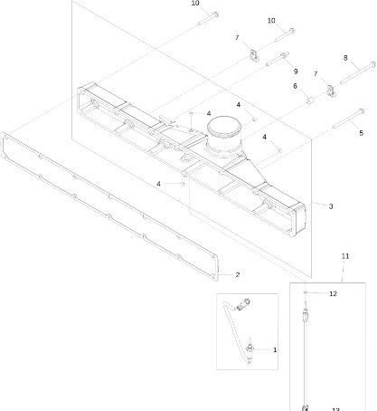 John Deere 9470RX - Wlot powietrza RE534084 (Silnik) - Система впуска для Тракторов: фото 1 John Deere 9470RX - Wlot powietrza RE534084 (Silnik) - Система впуска для Тракторов: фото 1