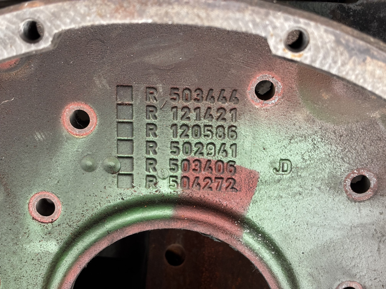 John Deere R503444 R121421 R120586 502941 R503406 R504272 Obudowa Koła Zamachowego - Маховик для Сельскохозяйственной техники: фото 2 John Deere R503444 R121421 R120586 502941 R503406 R504272 Obudowa Koła Zamachowego - Маховик для Сельскохозяйственной техники: фото 2