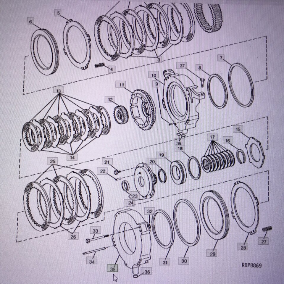 John Deere R72045/obudowa/John Deere 4555/4755/4955 - Детали тормозной системы для Тракторов: фото 1 John Deere R72045/obudowa/John Deere 4555/4755/4955 - Детали тормозной системы для Тракторов: фото 1