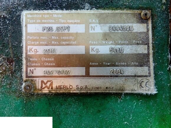ŁADOWARKA TELESKOPOWA Merlo p26.6 spt - CZĘŚCI - MOST - Ось и запчасти для Телескопических погрузчиков: фото 5 ŁADOWARKA TELESKOPOWA Merlo p26.6 spt - CZĘŚCI - MOST - Ось и запчасти для Телескопических погрузчиков: фото 5