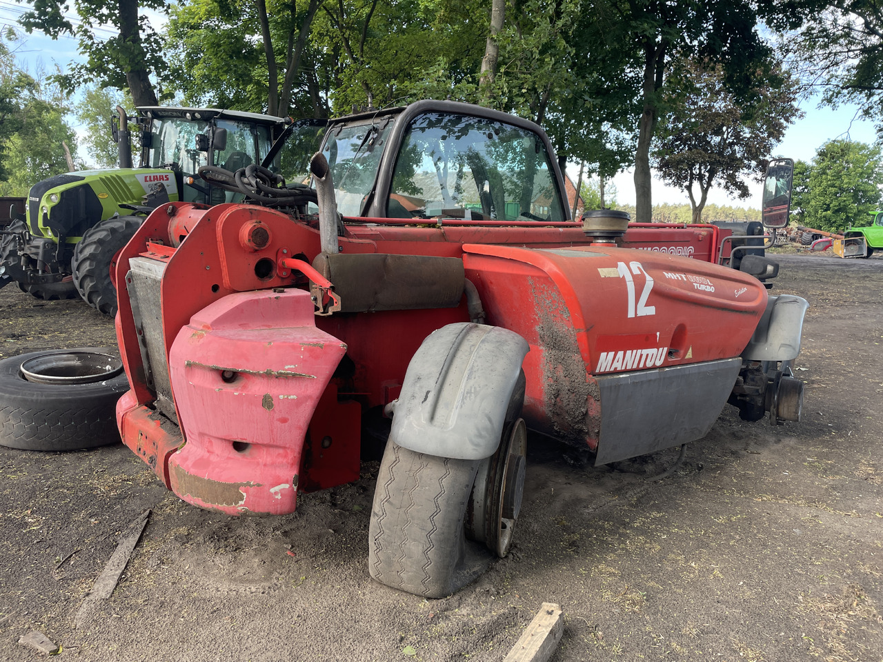 Manitou MHT 860 - na części - Телескопический погрузчик: фото 2 Manitou MHT 860 - na części - Телескопический погрузчик: фото 2
