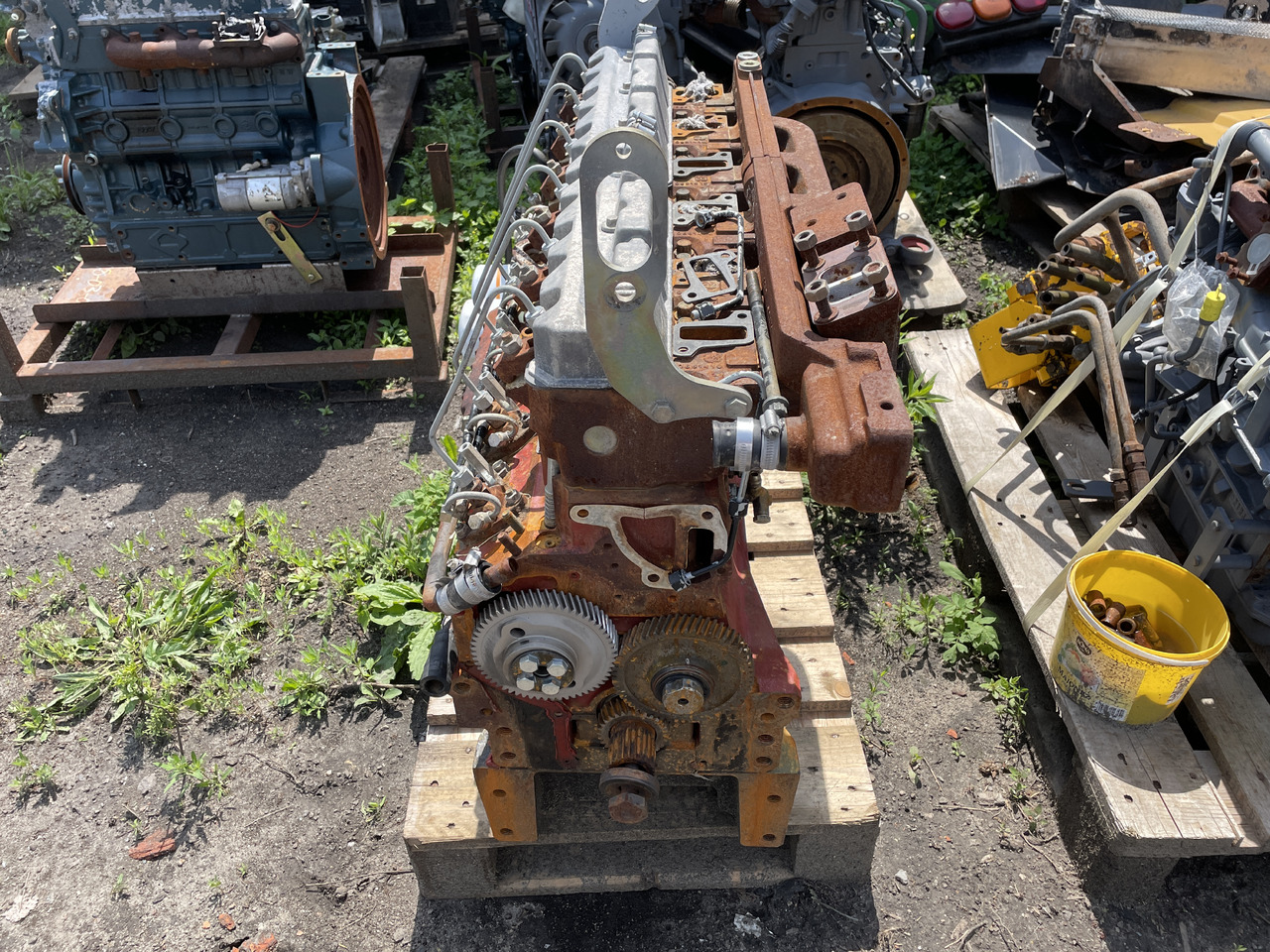 Same 1000.6 - silnik - wał korbowy wałek rozrządu pompa głowica blok - Коленчатый вал для Сельскохозяйственной техники: фото 2 Same 1000.6 - silnik - wał korbowy wałek rozrządu pompa głowica blok - Коленчатый вал для Сельскохозяйственной техники: фото 2