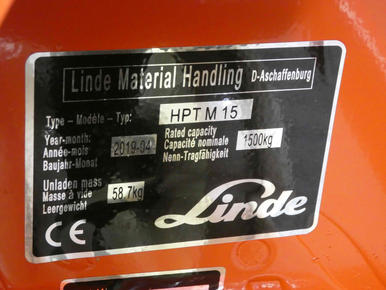 Linde 3x HPTM15/490mm - Тележка: фото 2 Linde 3x HPTM15/490mm - Тележка: фото 2