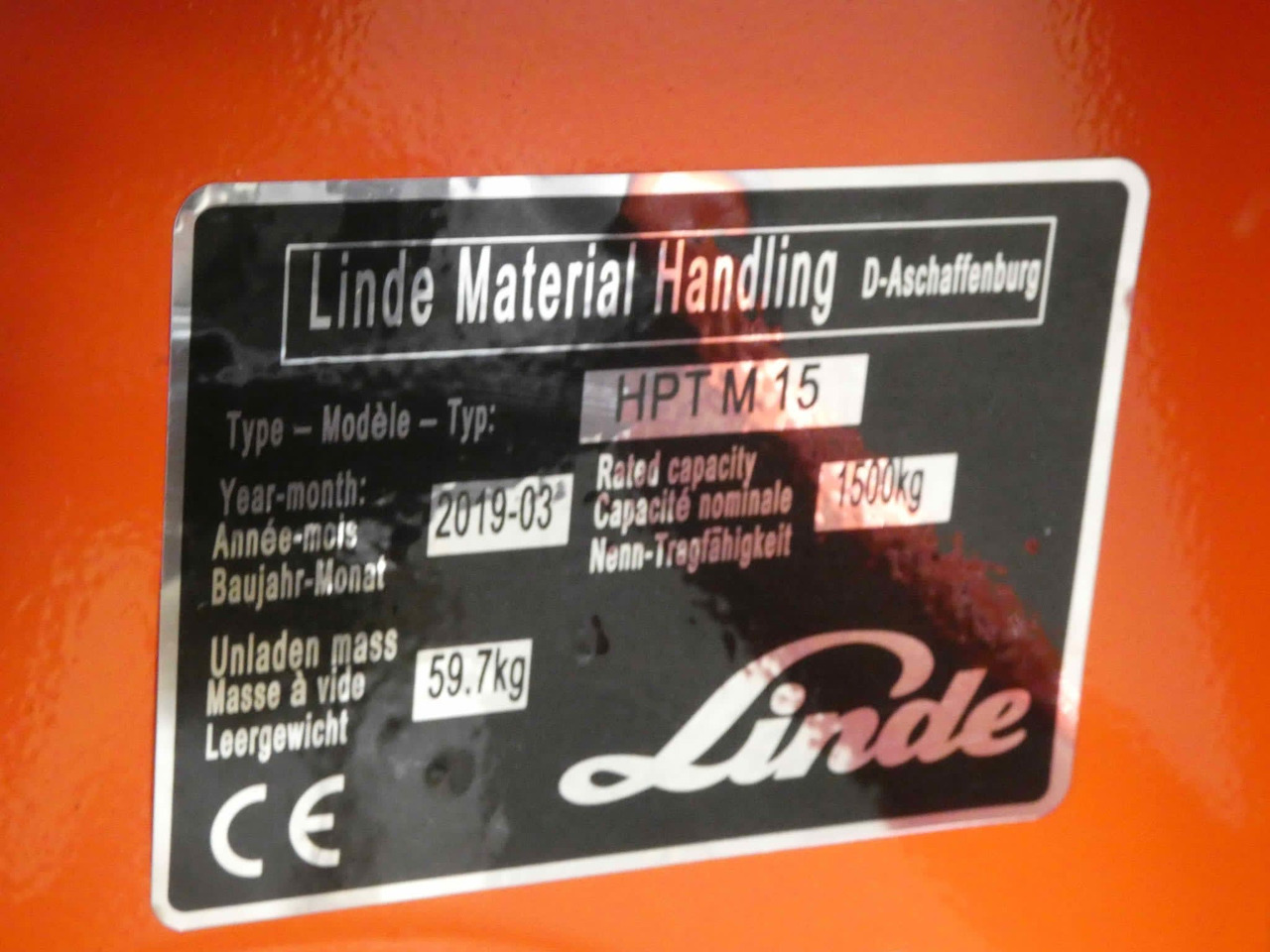 Linde 4x HPTM15/565mm - Тележка: фото 2 Linde 4x HPTM15/565mm - Тележка: фото 2