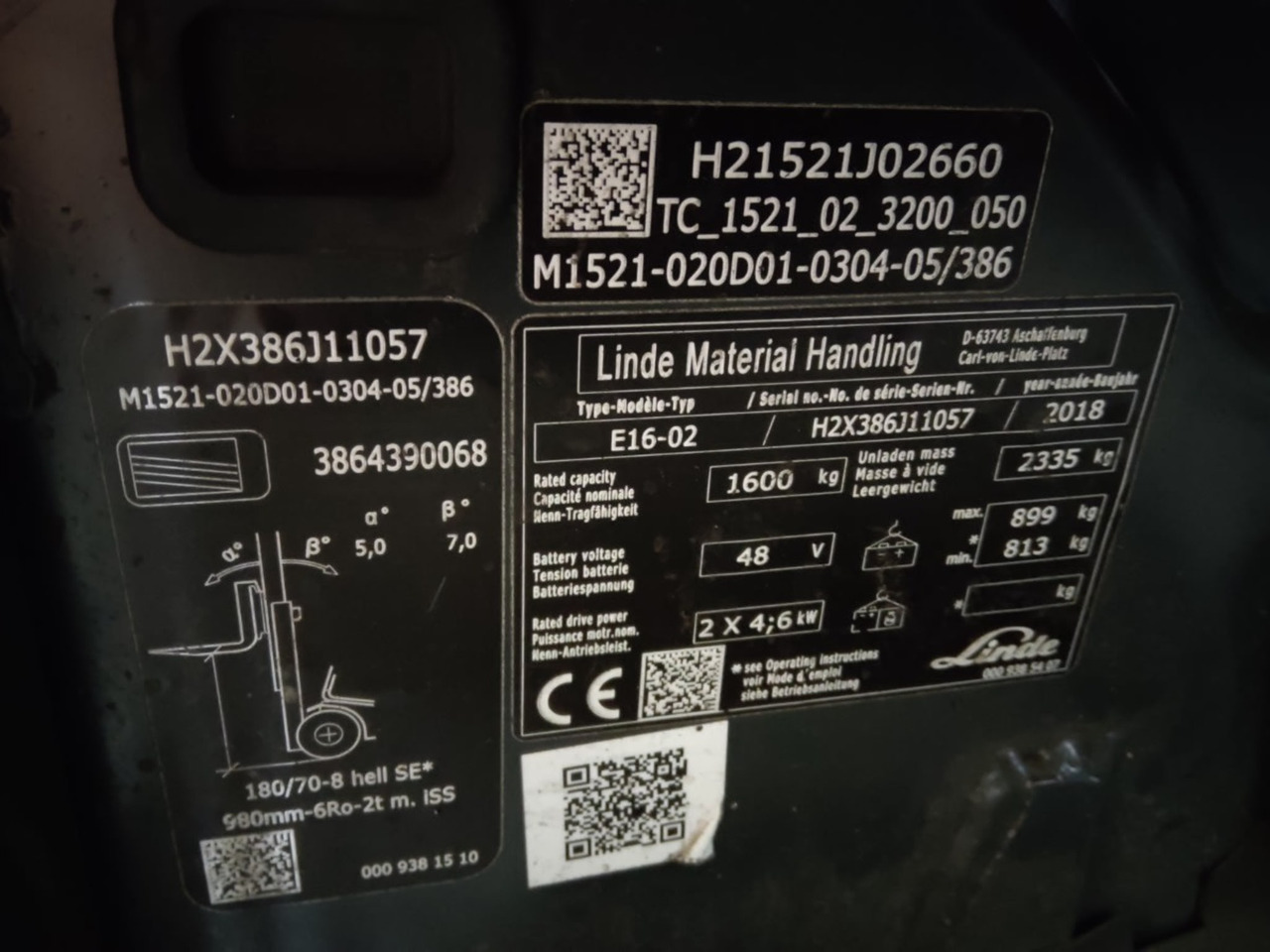 Linde E16-02 - Электропогрузчик: фото 2 Linde E16-02 - Электропогрузчик: фото 2