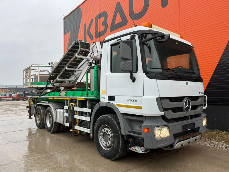 Mercedes-Benz Actros 2636 6x4 Esslift 1000 / lifting cylinders missing ! - Грузовик, Автоманипулятор: фото 4 Mercedes-Benz Actros 2636 6x4 Esslift 1000 / lifting cylinders missing ! - Грузовик, Автоманипулятор: фото 4
