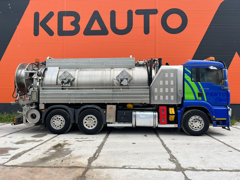 MAN TGA 26.430 6x2*4 TANK 13700 l / VACUUM MORO PM200R - 2283 hours / PRESSURE Pratissoli KF38 - 40 l/min - 150 bar - Ассенизатор: фото 4 MAN TGA 26.430 6x2*4 TANK 13700 l / VACUUM MORO PM200R - 2283 hours / PRESSURE Pratissoli KF38 - 40 l/min - 150 bar - Ассенизатор: фото 4