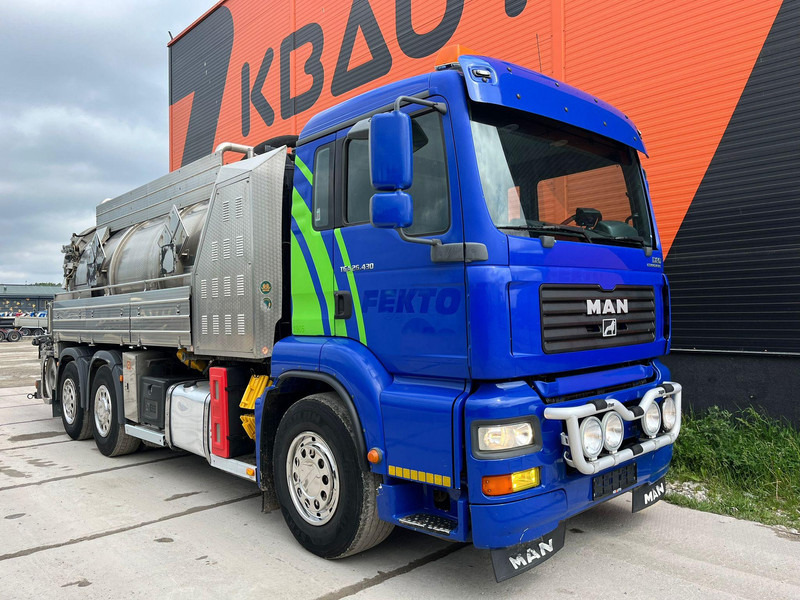 MAN TGA 26.430 6x2*4 TANK 13700 l / VACUUM MORO PM200R - 2283 hours / PRESSURE Pratissoli KF38 - 40 l/min - 150 bar - Ассенизатор: фото 3 MAN TGA 26.430 6x2*4 TANK 13700 l / VACUUM MORO PM200R - 2283 hours / PRESSURE Pratissoli KF38 - 40 l/min - 150 bar - Ассенизатор: фото 3