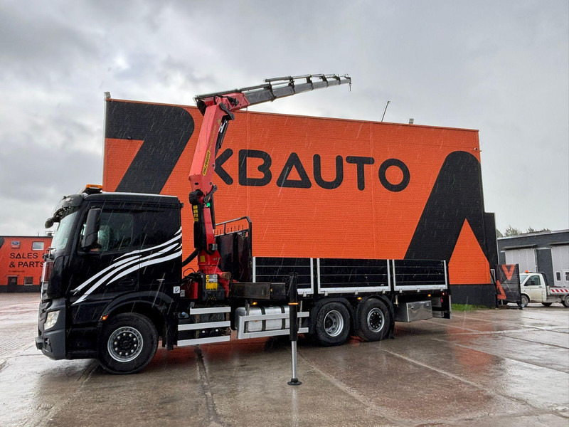 Mercedes-Benz Actros 2542 6x2 PALFINGER PK 26002 EH / PLATFORM L=6552 mm - Грузовик бортовой/ Платформа, Автоманипулятор: фото 1 Mercedes-Benz Actros 2542 6x2 PALFINGER PK 26002 EH / PLATFORM L=6552 mm - Грузовик бортовой/ Платформа, Автоманипулятор: фото 1