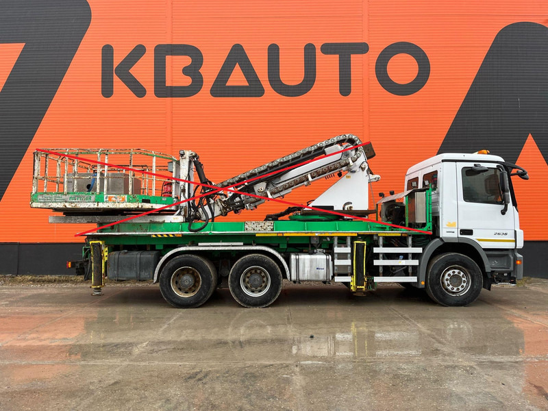 Mercedes-Benz Actros 2636 6x4 FOR SALE AS CHASSIS / ONLY 28159 km / V6 ENGINE / FULL STEEL - Грузовик-шасси: фото 4 Mercedes-Benz Actros 2636 6x4 FOR SALE AS CHASSIS / ONLY 28159 km / V6 ENGINE / FULL STEEL - Грузовик-шасси: фото 4