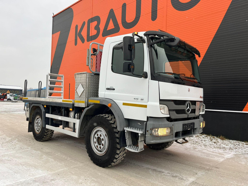 Mercedes-Benz Atego 1018 4x4 ONLY 18844 km ! / FULL STEEL / DRUM BRAKES / PLATFORM L=3500 mm - Грузовик бортовой/ Платформа: фото 4 Mercedes-Benz Atego 1018 4x4 ONLY 18844 km ! / FULL STEEL / DRUM BRAKES / PLATFORM L=3500 mm - Грузовик бортовой/ Платформа: фото 4