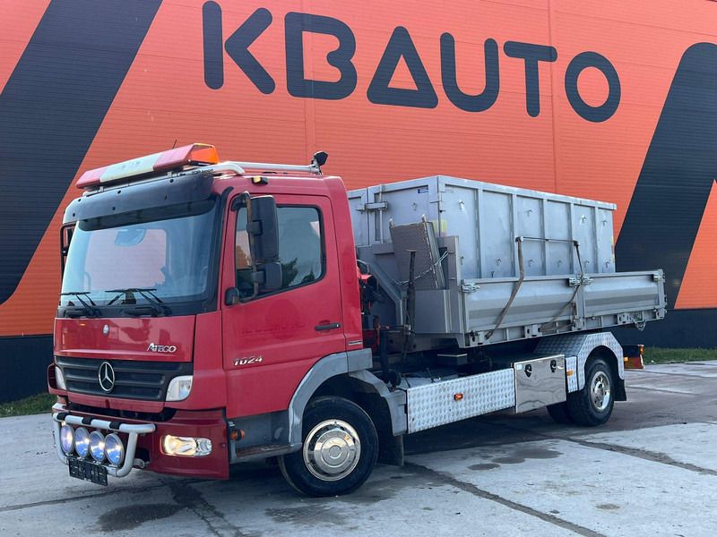 Mercedes-Benz Atego 1024 4x2 PK4100 + WINCH / HOOK LIFT L=3900 mm - Крюковой мультилифт, Автоманипулятор: фото 2 Mercedes-Benz Atego 1024 4x2 PK4100 + WINCH / HOOK LIFT L=3900 mm - Крюковой мультилифт, Автоманипулятор: фото 2