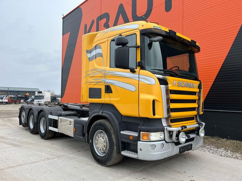 Scania R 480 8x4*4 HOOKLIFT 20 ton / L=5800 mm - Крюковой мультилифт: фото 4 Scania R 480 8x4*4 HOOKLIFT 20 ton / L=5800 mm - Крюковой мультилифт: фото 4