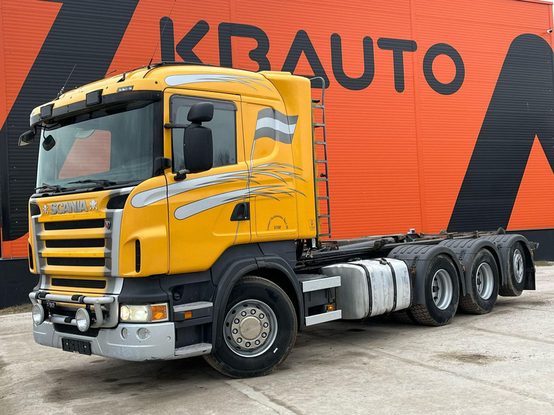 Scania R 480 8x4*4 HOOKLIFT 20 ton / L=5800 mm - Крюковой мультилифт: фото 1 Scania R 480 8x4*4 HOOKLIFT 20 ton / L=5800 mm - Крюковой мультилифт: фото 1