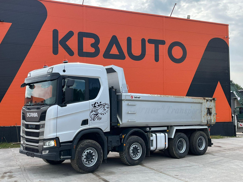Scania R 500 8x4 REATARDER / FULL STEEL / BOX L=5598 mm - Самосвал: фото 1 Scania R 500 8x4 REATARDER / FULL STEEL / BOX L=5598 mm - Самосвал: фото 1