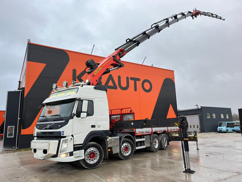 Volvo FM 500 8x2*6 COMBI / EXTENDABLE PLATFORM + TRACTOR / PK65002 + JIB + WINCH / PLATFORM L=6498 mm - Тягач: фото 1 Volvo FM 500 8x2*6 COMBI / EXTENDABLE PLATFORM + TRACTOR / PK65002 + JIB + WINCH / PLATFORM L=6498 mm - Тягач: фото 1