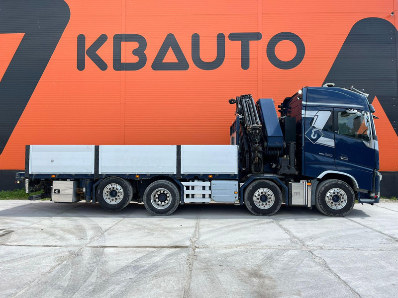 Volvo FH 16 650 8x2*6 HMF 6020K-RC + JIB / PLATFORM L=6344 mm - Грузовик бортовой/ Платформа, Автоманипулятор: фото 5 Volvo FH 16 650 8x2*6 HMF 6020K-RC + JIB / PLATFORM L=6344 mm - Грузовик бортовой/ Платформа, Автоманипулятор: фото 5